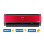 تكييف شارب كلاستر لون احمر 1.5 حصان بارد ساخن - سبليت