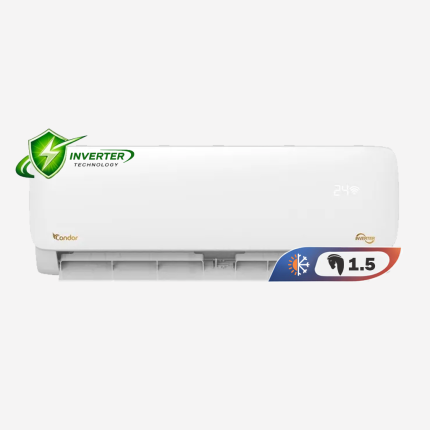 Condor Smart Alpha AC – 1.5 HP Hot & Cold Inverter – White
